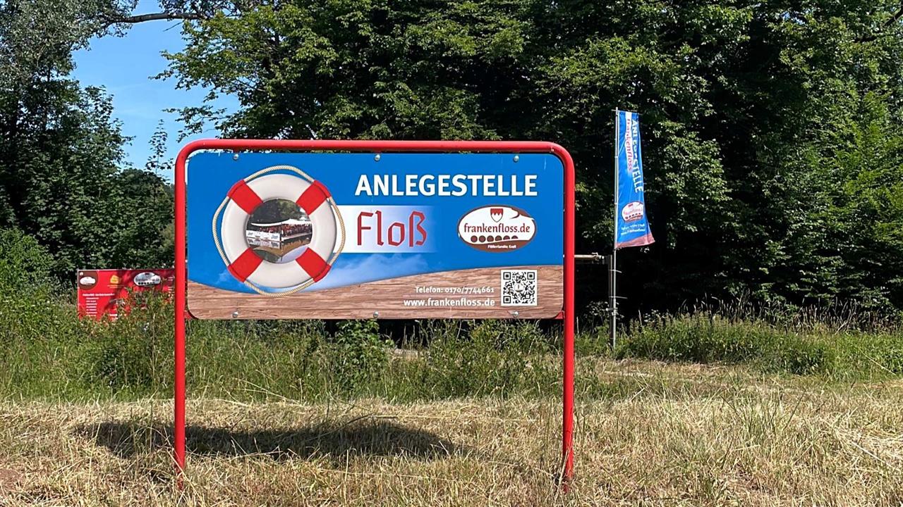 Anlegestelle Frankenfloß