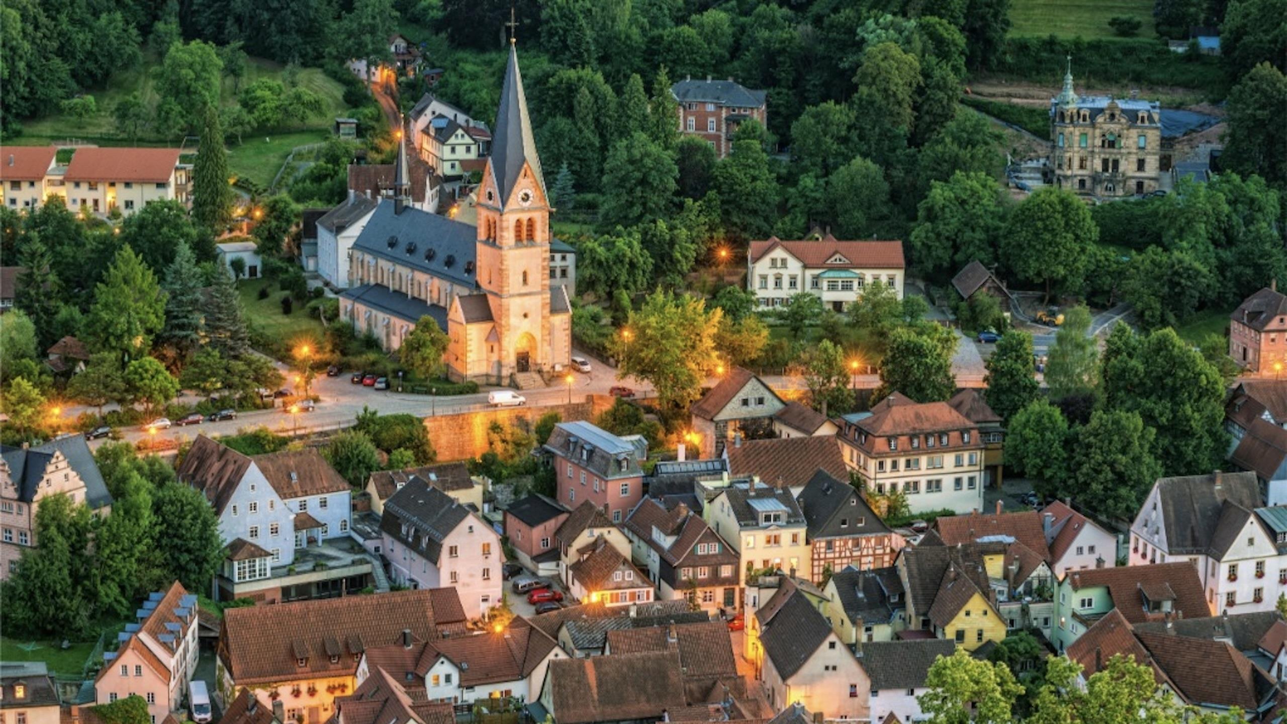 Blick über die Altstadt Kulmbach